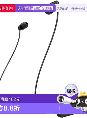 【日本直邮】索尼sony无线耳机 WI-C100:蓝牙适用/IPX4防水 黑色