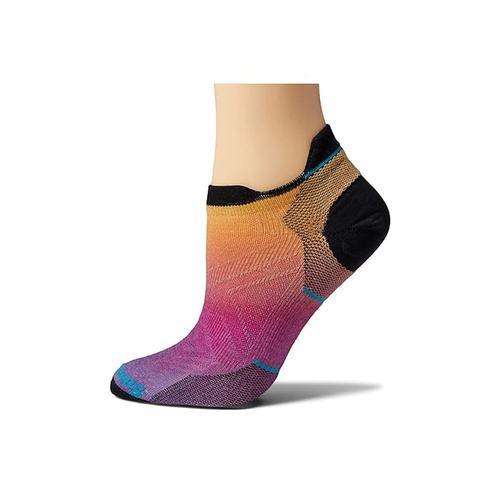 潮奢 smartwool 女士 Run Zero Low Ankle 渐变色印花抱枕