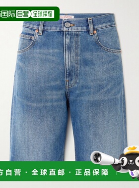 1h可退 香港直邮valentino 华伦天奴 女士 五口袋牛仔短裤 4B0DD1