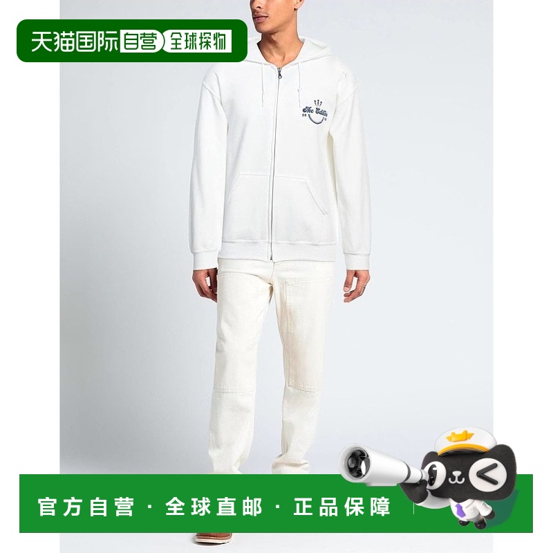 1h可退 香港直邮潮奢 The Editor 男士 连帽卫衣 white白色 舒适