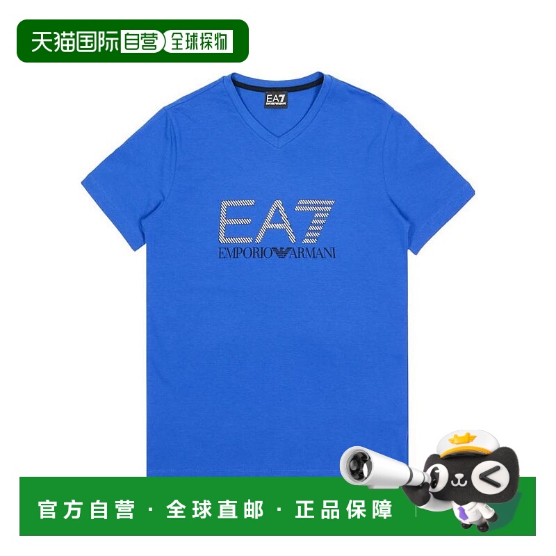 香港直邮EA7 Emporio Armani logo圆领短袖T恤 2734184A206阿玛尼