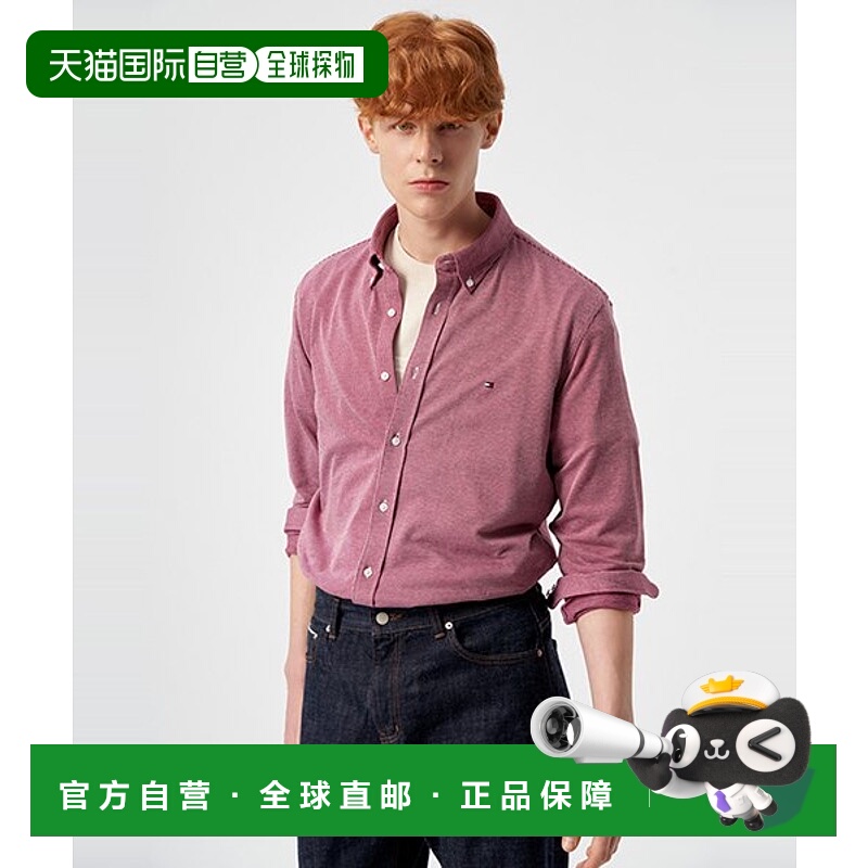 韩国直邮TOMMY HILFIGER 男士男衬衫T12D6WSH070MT20KP