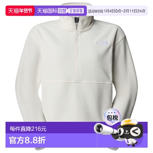 香港直邮THE NORTH FACE 女士抓绒衣 北面CO 1056473WHITEDUNE