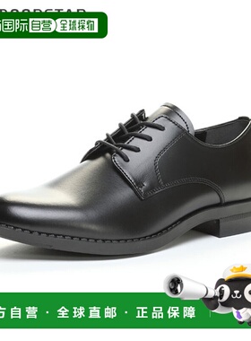 日本直邮Moonstar 学校鞋男士BVL550黑色男士系带鞋型合成革3E鞋4