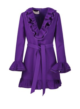 VALENTINO 女士连衣裙 6B3VAES61CFR1B SS2025 紫色