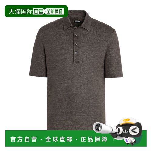香港直邮Z ZEGNA 男士POLO衫 UF352A9F770N07 SS2025 灰色