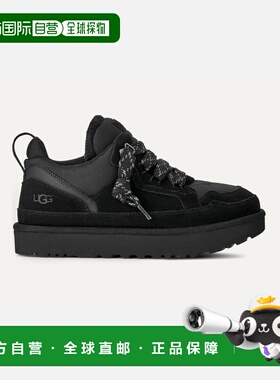 自营欧洲直邮UGG Lowmel男士黑色运动鞋