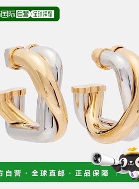 香港直邮Jacquemus 女士 Doppio 耳环 metal金属色 舒适时尚配饰