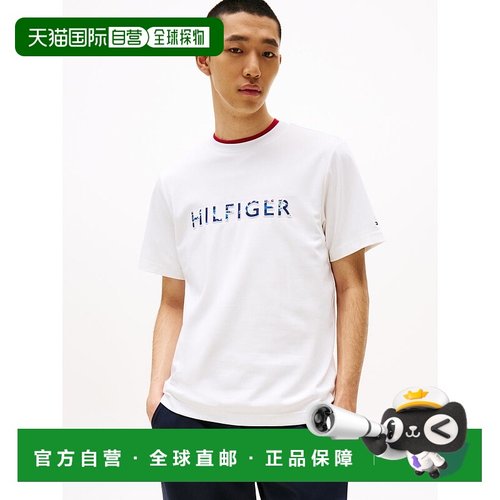 日本直邮TOMMY HILFIGER 希尔菲格浮雕logoT恤 [TO3203EW012787]