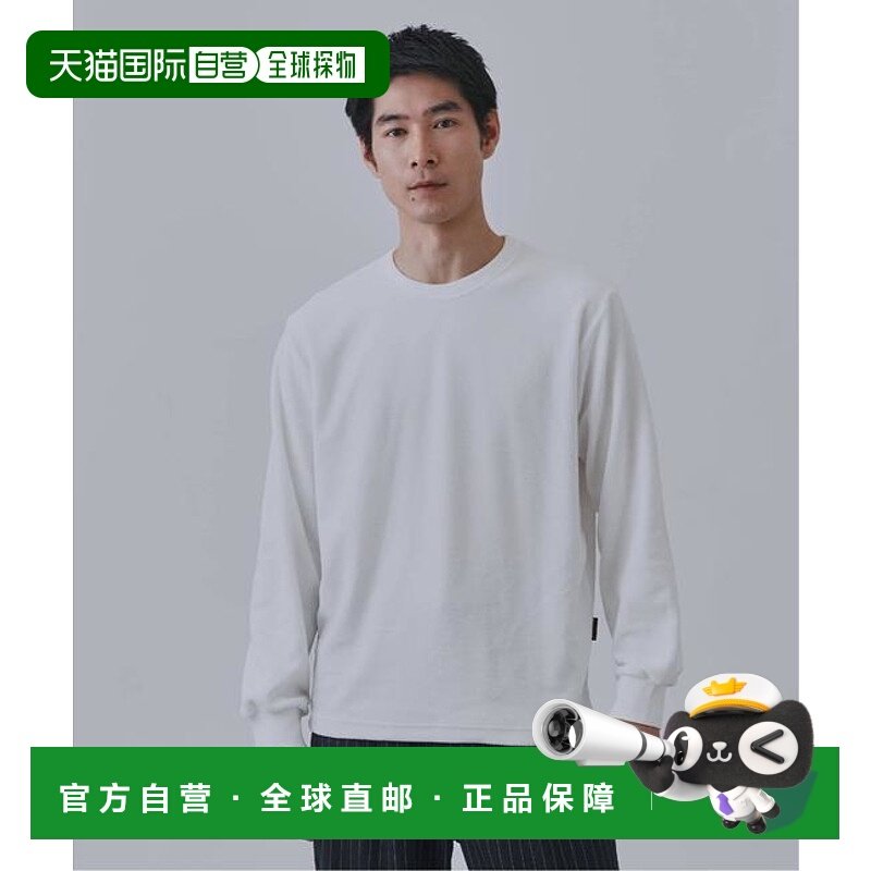 1h可退 日本直邮B.C STOCK HEAT LAYER 天鹅绒圆领长袖T恤