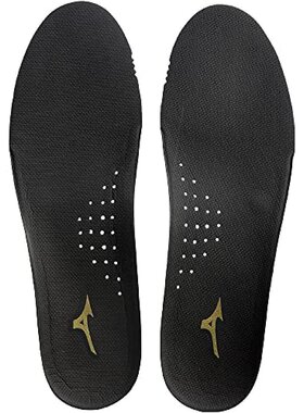 日本直邮Mizuno美津浓 鞋垫ZEROGLIDE 足球用P1GZ2201 09:黑色M