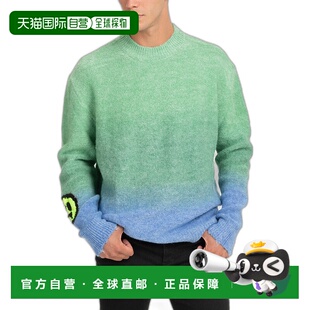 AW2023 香港直邮BARROW F3BWUAJP032BW012 针织衫 绿色 男士