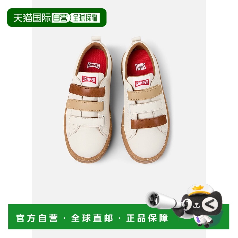 自营camper运动鞋儿童露营车TWS儿童-白色 美国奥莱直发