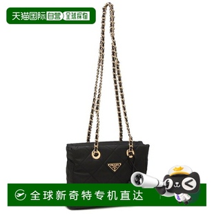 托特包 再生尼龍 PRADA 1BG468 女士黑色 日本直郵普拉達(dá)