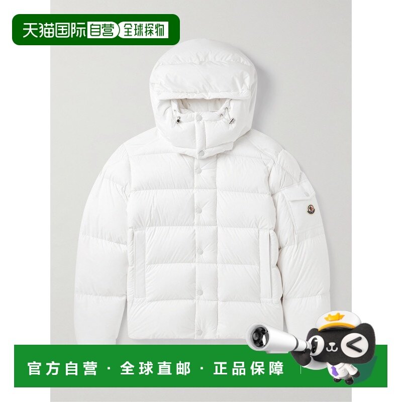 1h可退 香港直邮Moncler 盟可睐 男士 Vezere Logo-Appliqued 绗,男装,夹克,淘宝优惠券,粉丝福利购,淘宝优惠卷