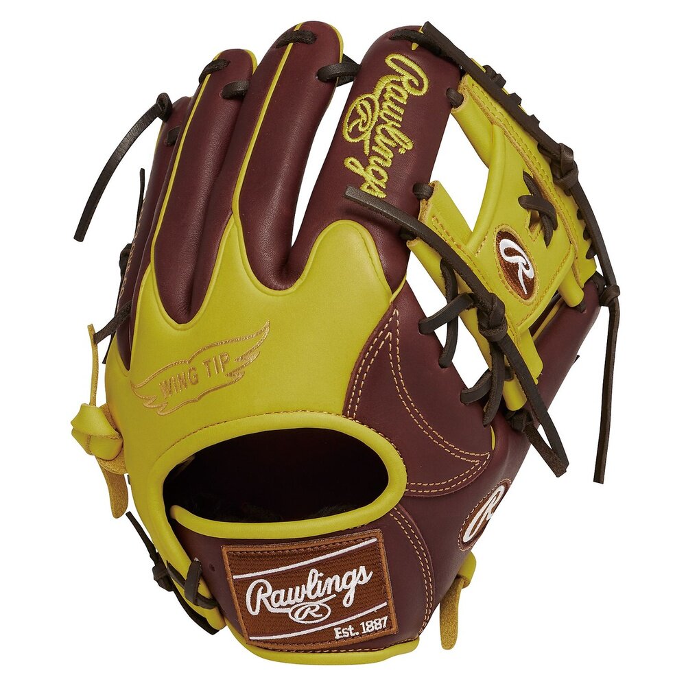 日本直邮HOH MLB COLOR SYNC 软式商品 巧克力色/黄色