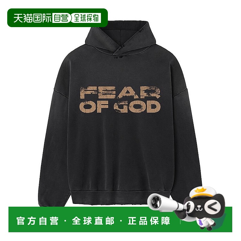 1h可退 【美国直邮】fear of god 男士 帽衫运动夹克衫