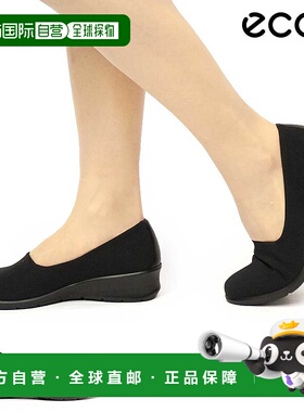 日本直邮ECCO 女士一脚蹬 217043 轻便 ECCO FELICIA 弹力一脚蹬