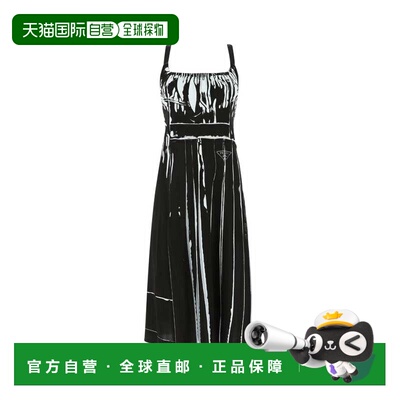 1h可退 香港直邮PRADA 女士连衣裙 P3G59S22110JOF0EIL SS2022 花