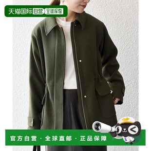 女装 any 宽松中长款 拉链Field 金属 1h可退 Coat 日本直邮SHIPS