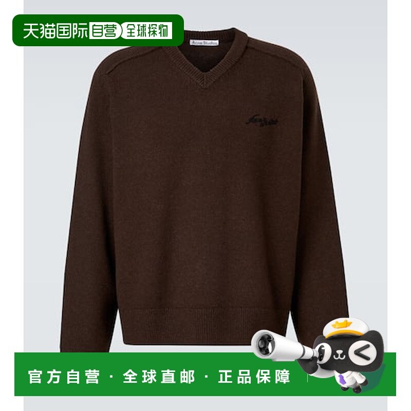 1h可退 香港直邮潮奢 Acne Studios 艾克妮 男士 羊毛牦牛毛衣