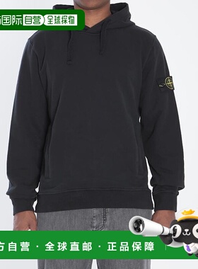 韩国直邮Stone Island 连帽 T 恤 K2S156100029S0A20V0029 黑色 D