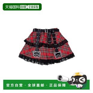 日本直邮日潮 ACDC RAG 暗沉阴郁半身裙 腰带裙短裙A字裙