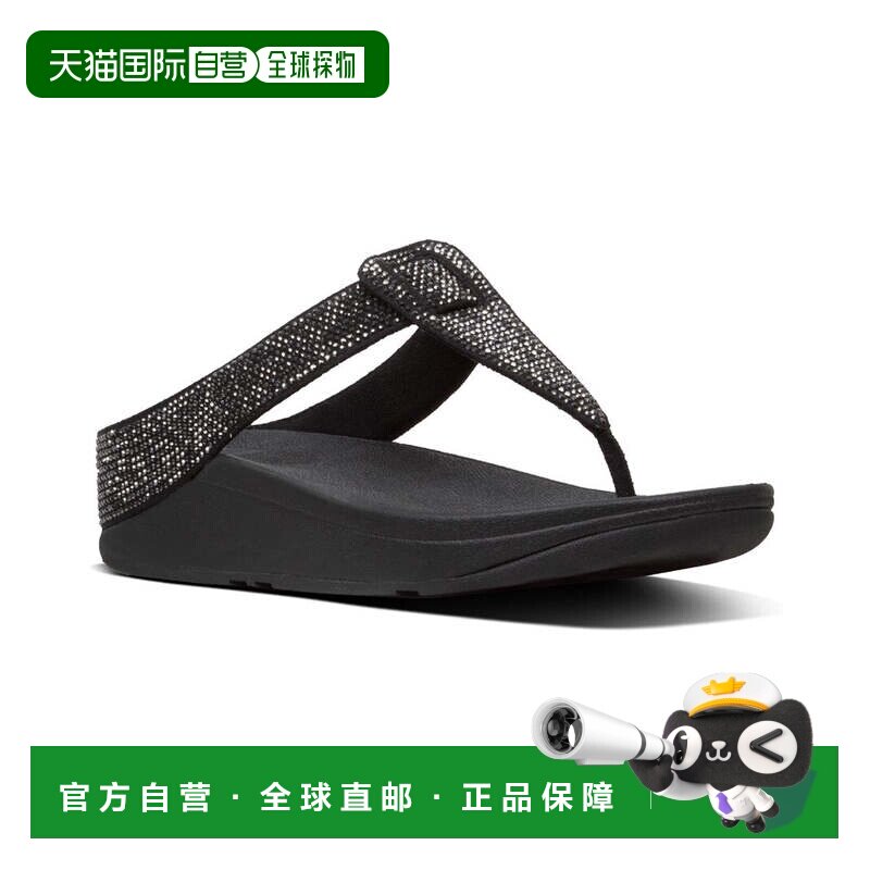 自营FitFlop Isabelle Sandal - Black 凉鞋美国直发奥莱