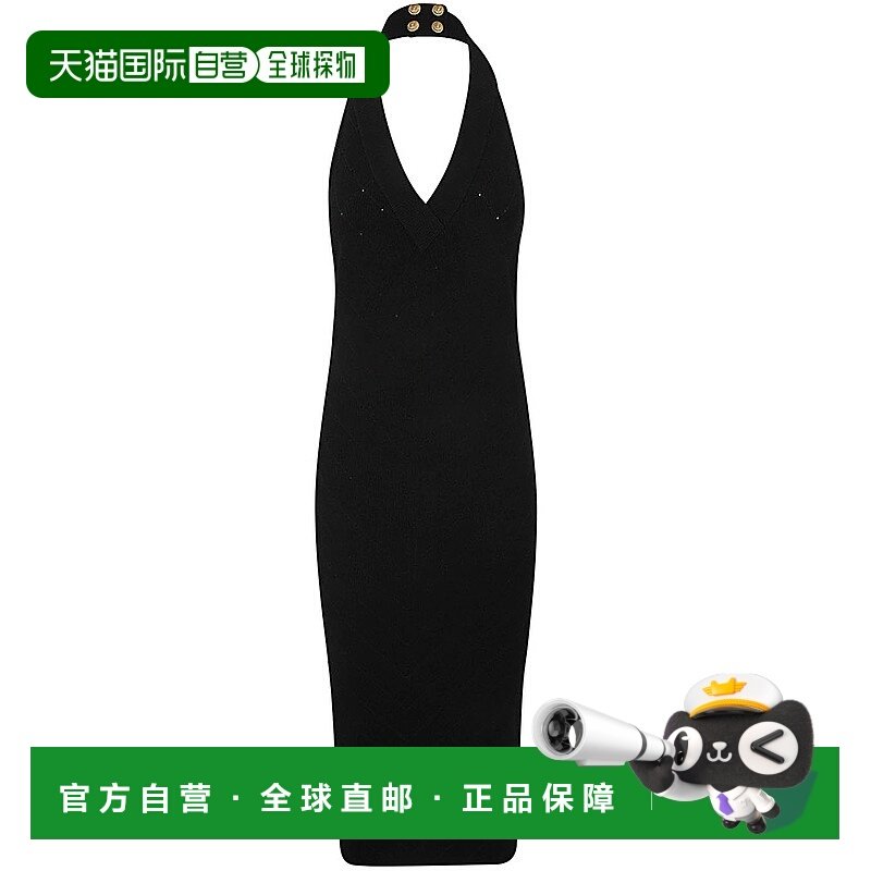 香港直邮BALMAIN 女士半身裙 CF1RJ130KF530PA AW2024 黑色 Sleev