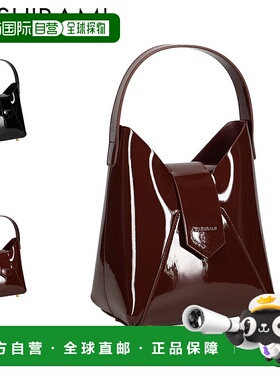 日本直邮Hazel Fez 女士皮革手提包轻便黑色和深棕色可选（Ha-250