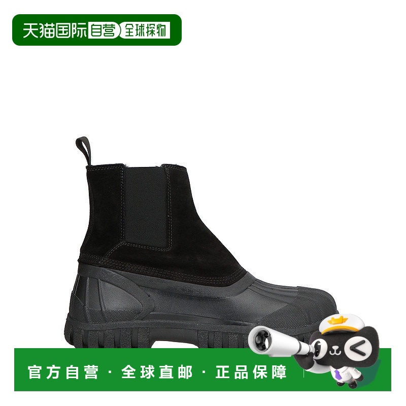 1h可退 香港直邮潮奢 Diemme 男士 脚踝靴 black黑色 舒适时尚