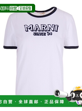 香港直邮MARNI 女士T恤 THJE0390P0USCY91LOW01 SS2026 紫色