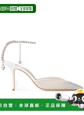 香港直邮JIMMY CHOO Saeda 85 高跟凉鞋 Women crov