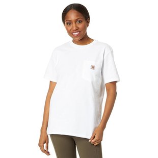 潮奢 Carhartt 卡哈特 女士 WK87 工装口袋短袖T恤