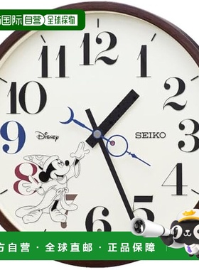 【日本直邮】Seiko精工 壁挂表 米奇老鼠 直径297x51mm FS514B