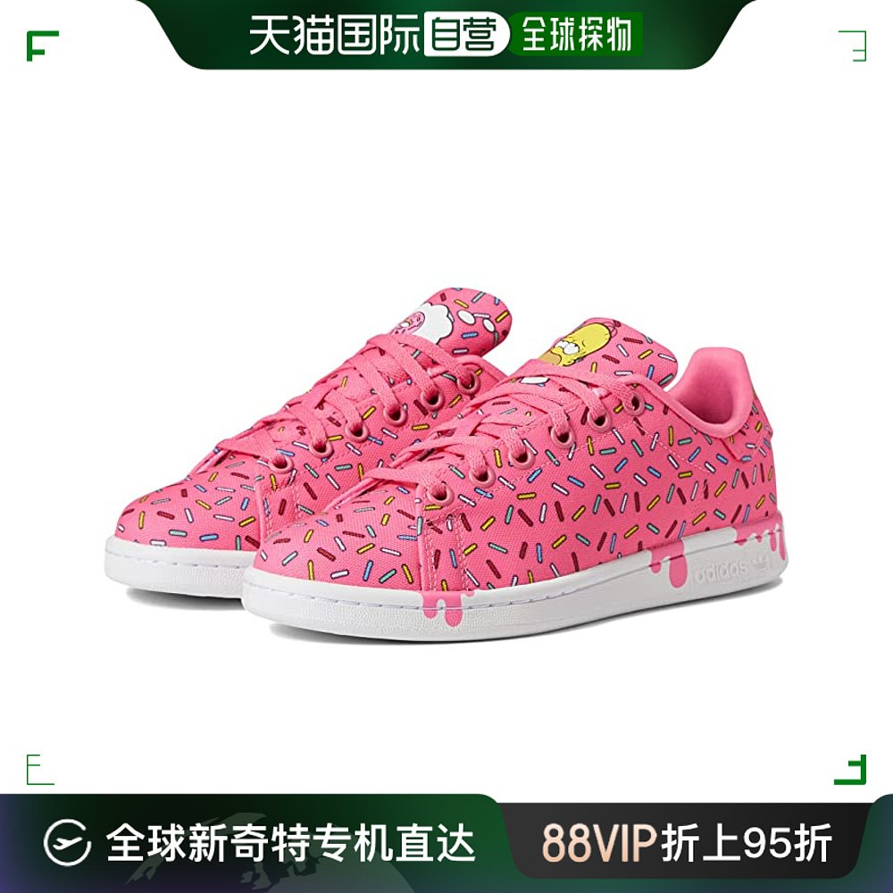 香港直邮潮奢 adidas 阿迪达斯 女童 Stan Smith 运动休闲鞋(大童