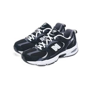 韩国直邮New Balance NB530 低帮跑步鞋 男女同款/黑白 MR530CC
