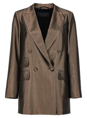 MAX MARA 女士外套 EDRO001 SS2024 卡其色 'Edro' blazer