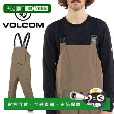 日本直邮VOLCOM V.CO SPARTA BIB OVERALL 男士滑雪背带裤