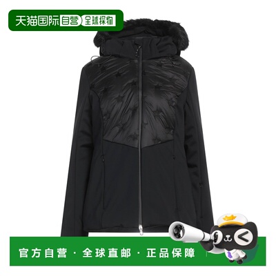 1h可退 香港直邮潮奢 Ea7 女士 Wear 雪白色运动外套 black黑色