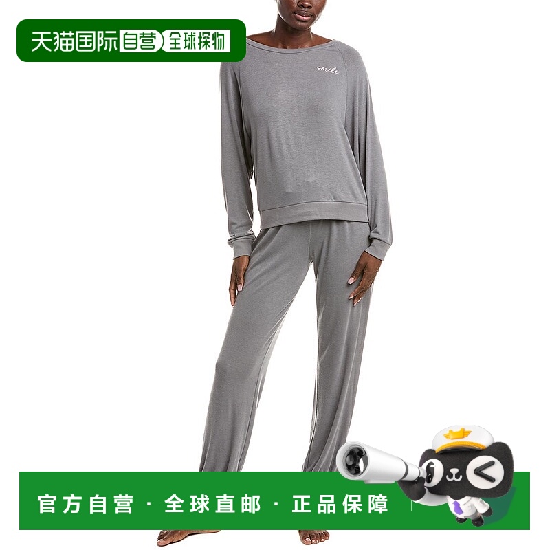 自营Honeydew 2件套Star Seeker拉丝球衣休闲套装-灰色 美国奥莱