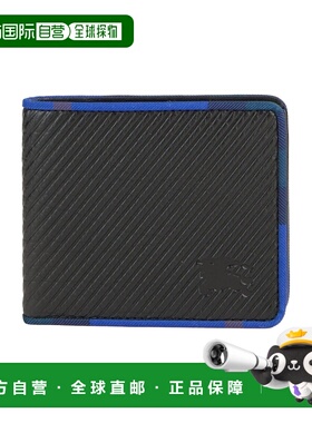 1h可退 香港直邮Burberry 巴宝莉 男士 钱包 black黑色 舒适时尚