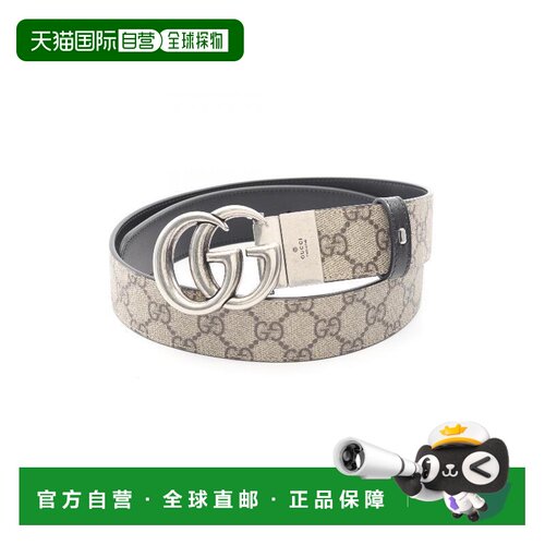 日本直邮中古Gucci古驰男S级99新Belt浅褐色牛皮其他腰带皮带