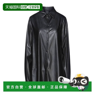 香港直邮Pinko 品高 女士 Blouses 纯色衬衫 black黑色 舒适时尚