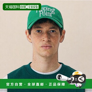 韩国直邮AECA 女士帽子AWCMSSBBACAST001C6GA TIPPING POINT CAP-G