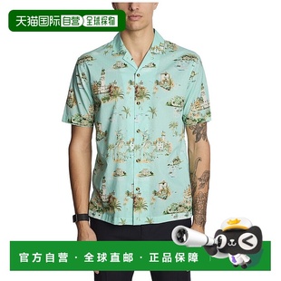 绿色 自营 gray佩斯利灰色衬衫 美国奥莱直发 paisley