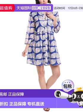 自营ro's gardenRo’s Garden Deauville Shirtdress - blue 美国
