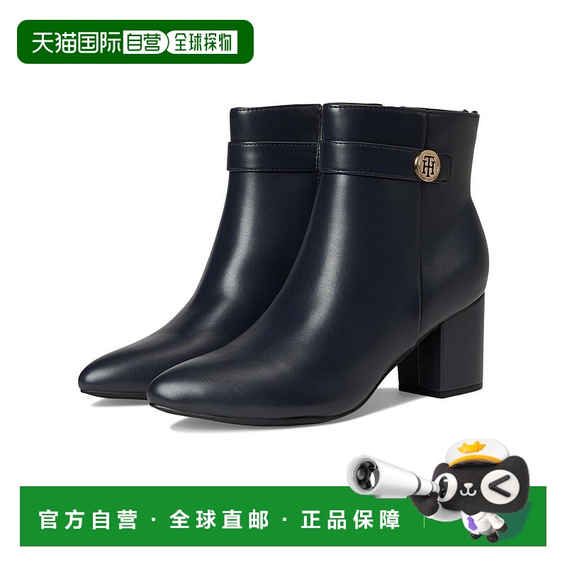 1h可退 【美国直邮】tommy hilfiger 女士 靴子高跟鞋女靴