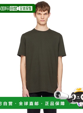 1h可退 香港直邮潮奢 The Row 男士 灰色 Luke T 恤 120K291