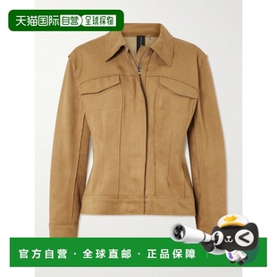 诺玛 KAMALI 卡玛丽 女士 1h可退 拼接磨毛夹克 香港直邮NORMA